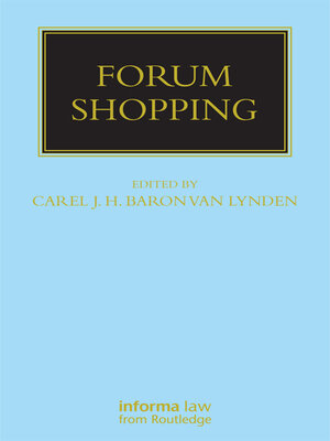 cover image of Forum Shopping